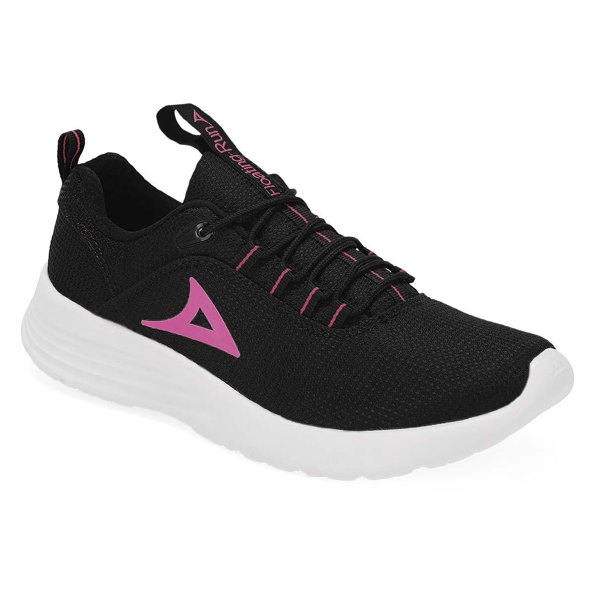 DEPORTIVO MUJER PIRMA 0248 NEGRO/FIUSHA -OFERTA