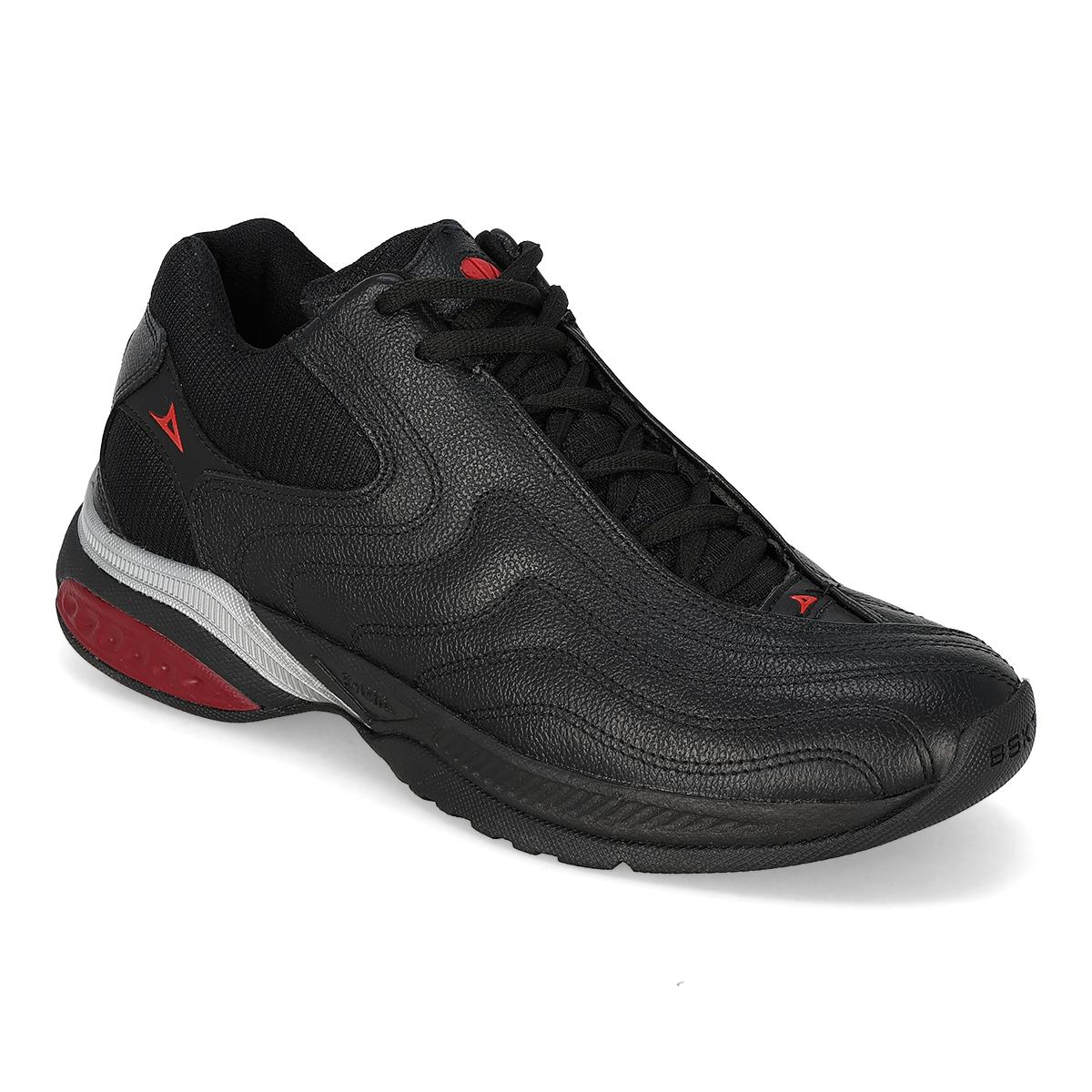 BASQUETBALL HOMBRE PIRMA 0468 NEGRO/ROJO