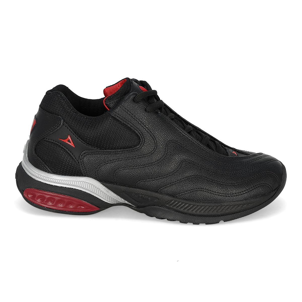 BASQUETBALL HOMBRE PIRMA 0468 NEGRO/ROJO