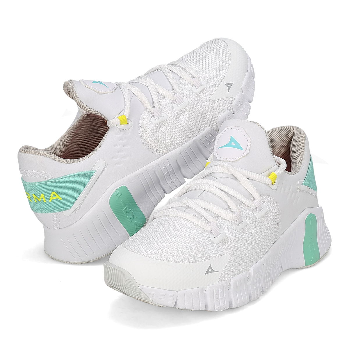 DEPORTIVO MUJER PIRMA 1310 BLANCO/VERDE-OUTLET