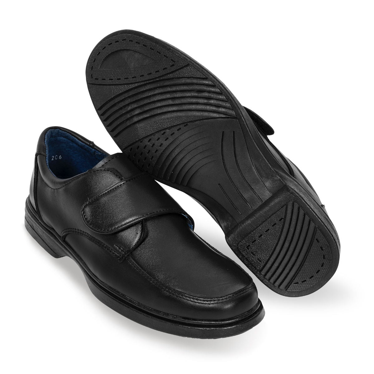 CONFORT HOMBRE ADRIANO BORZANI 206 NEGRO-OUTLET