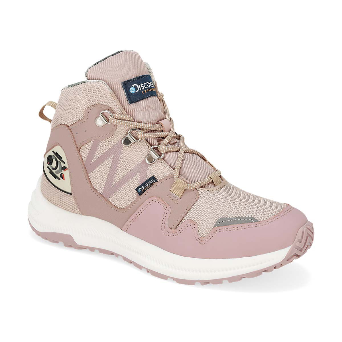 BOTA HIKING MUJER DISCOVERY 2471 ROSA-OUTLET