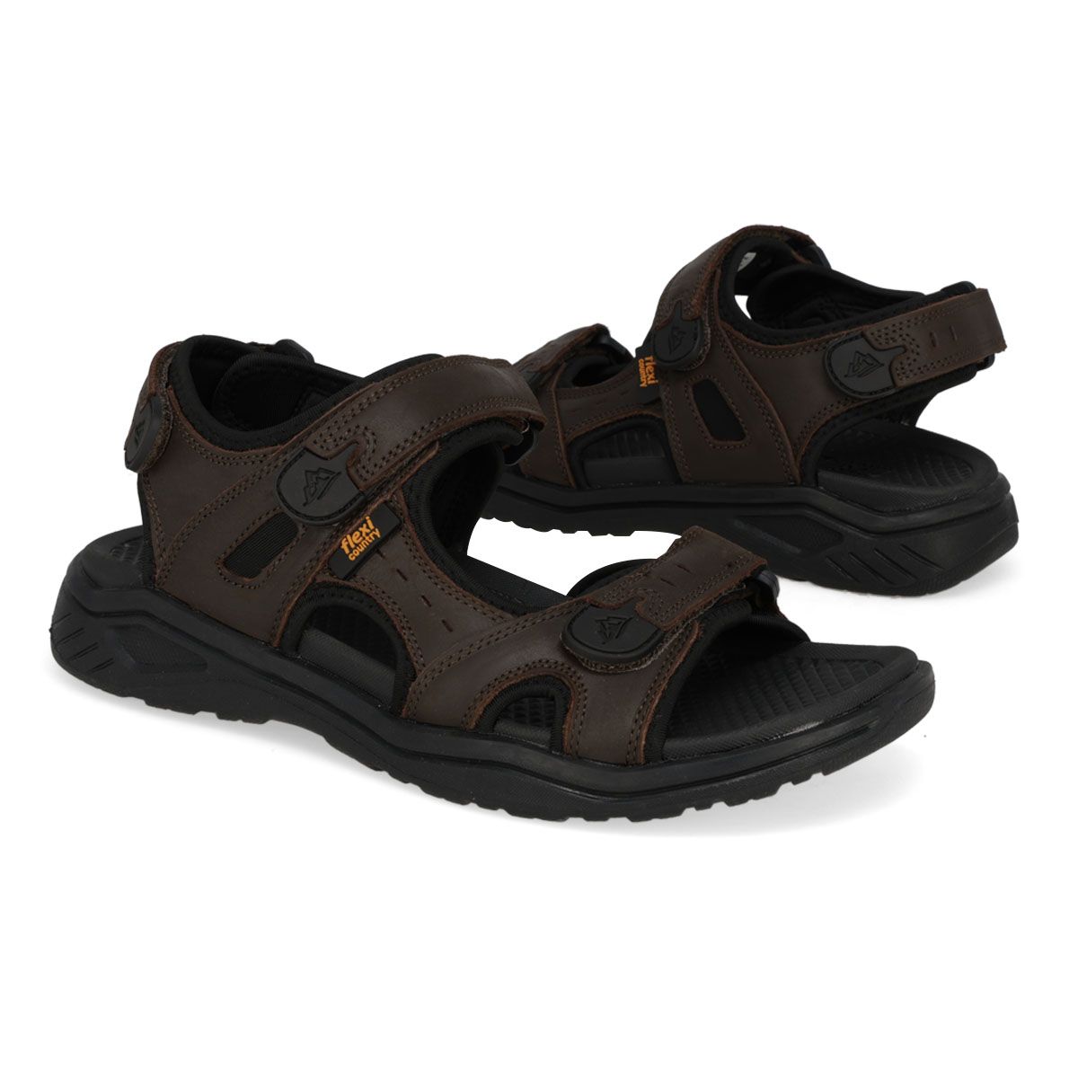 HUARACHE HOMBRE FLEXI CABALLERO 411001 CHOCOLATE-OUTLET