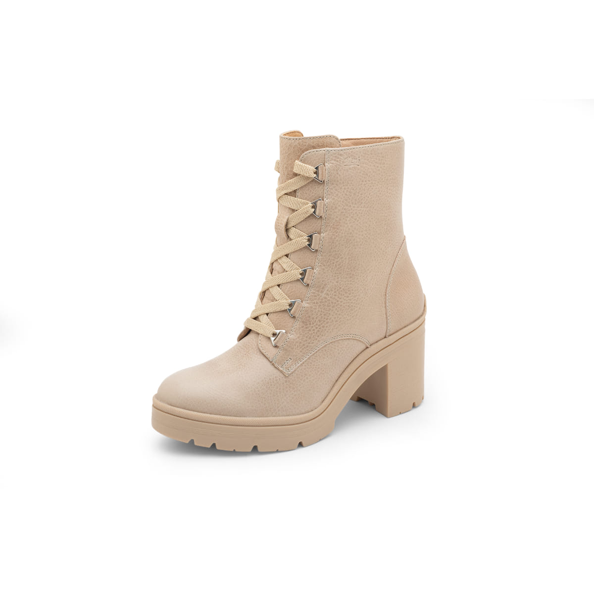 BOTIN TACON MUJER FLEXI DAMA 119601 BEIGE-OUTLET