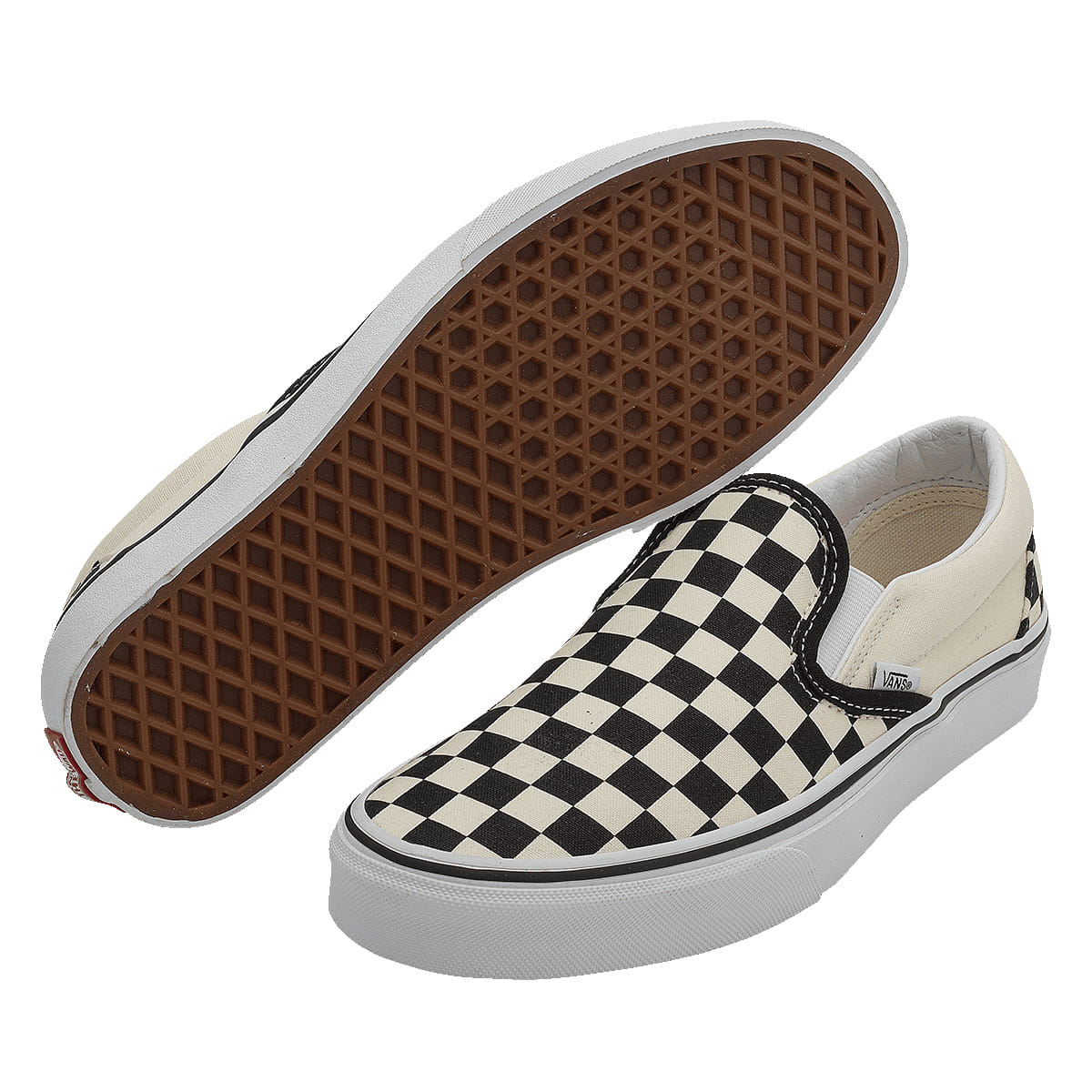 URBANO MUJER VANS VN000EYEBWW BLANCO/NEGRO-OUTLET