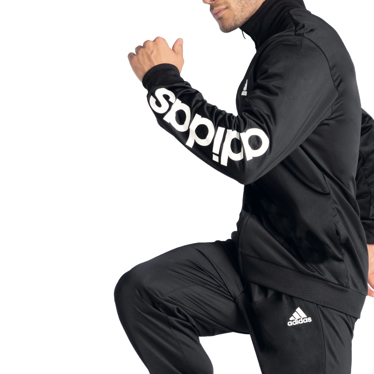 CONJUNTO HOMBRE ADIDAS WEAR GK9655 AZUL/BLANCO-OUTLET