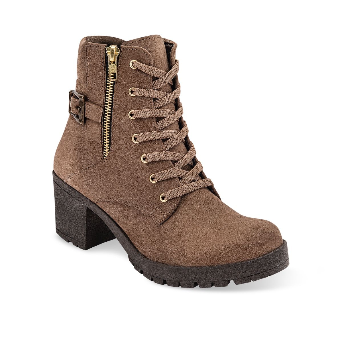 BOTIN TACON MUJER MANHATTAN SHOES 906 NUTRIA