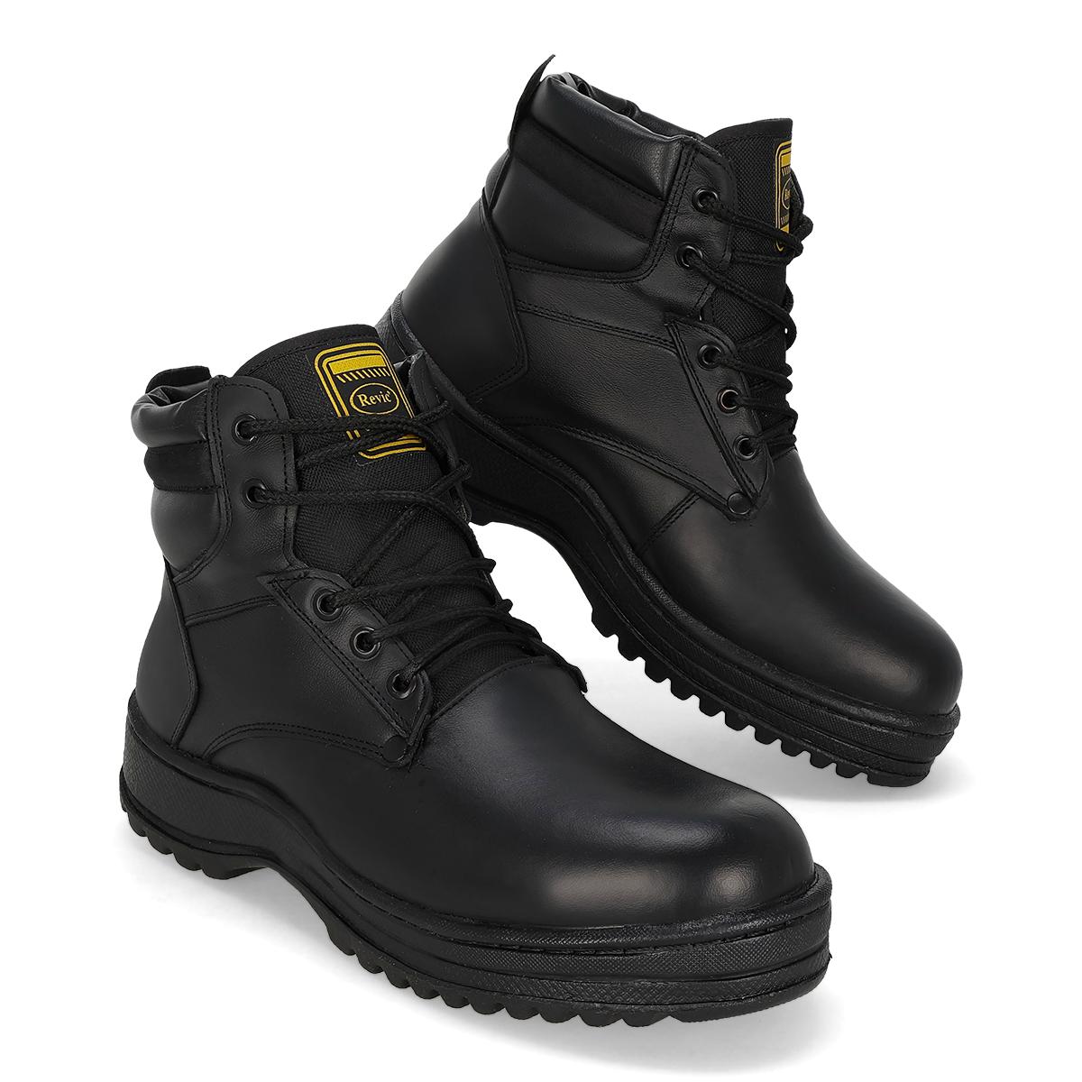 BOTA DE TRABAJO HOMBRE REVIC 1010 NEGRO TOTAL-OFERTA