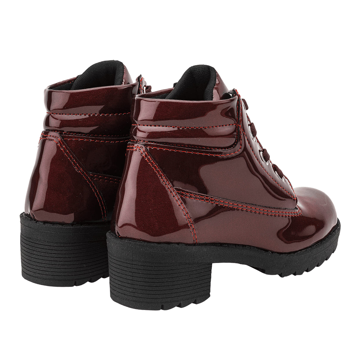BOTA CASUAL INFANTIL LIZETTE SHOES 2011 CHAROL MERLOT-OUTLET