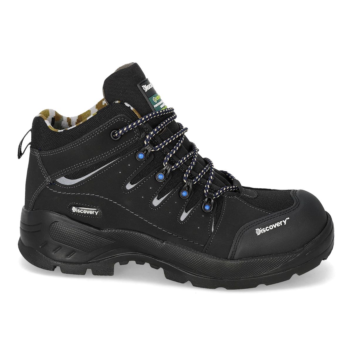 BOTA CASCO DIELECTRICO HOMBRE DISCOVERY 1955 NEGRO