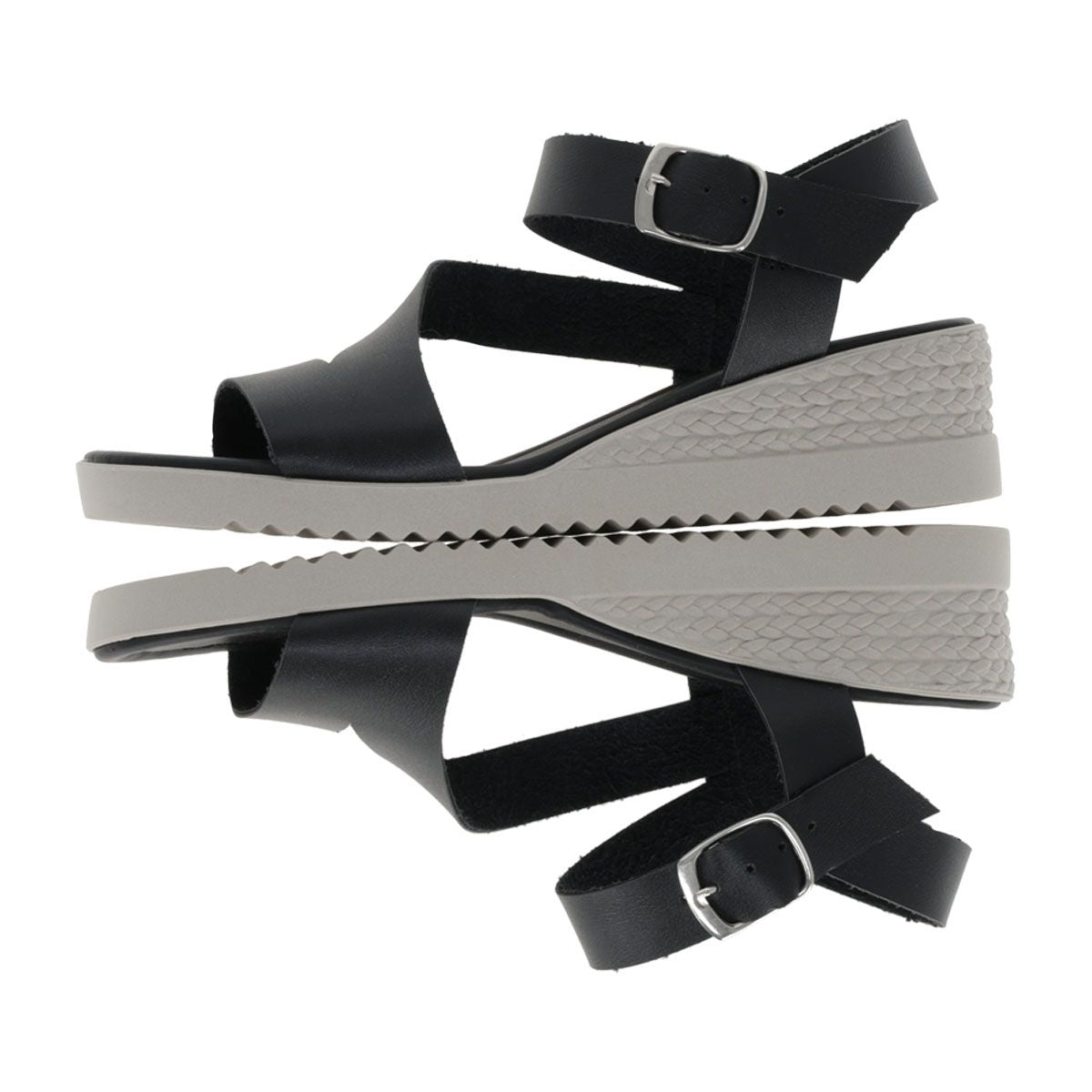 SANDALIA PISO MUJER DARIANA FONCY 8532 NEGRO-OUTLET