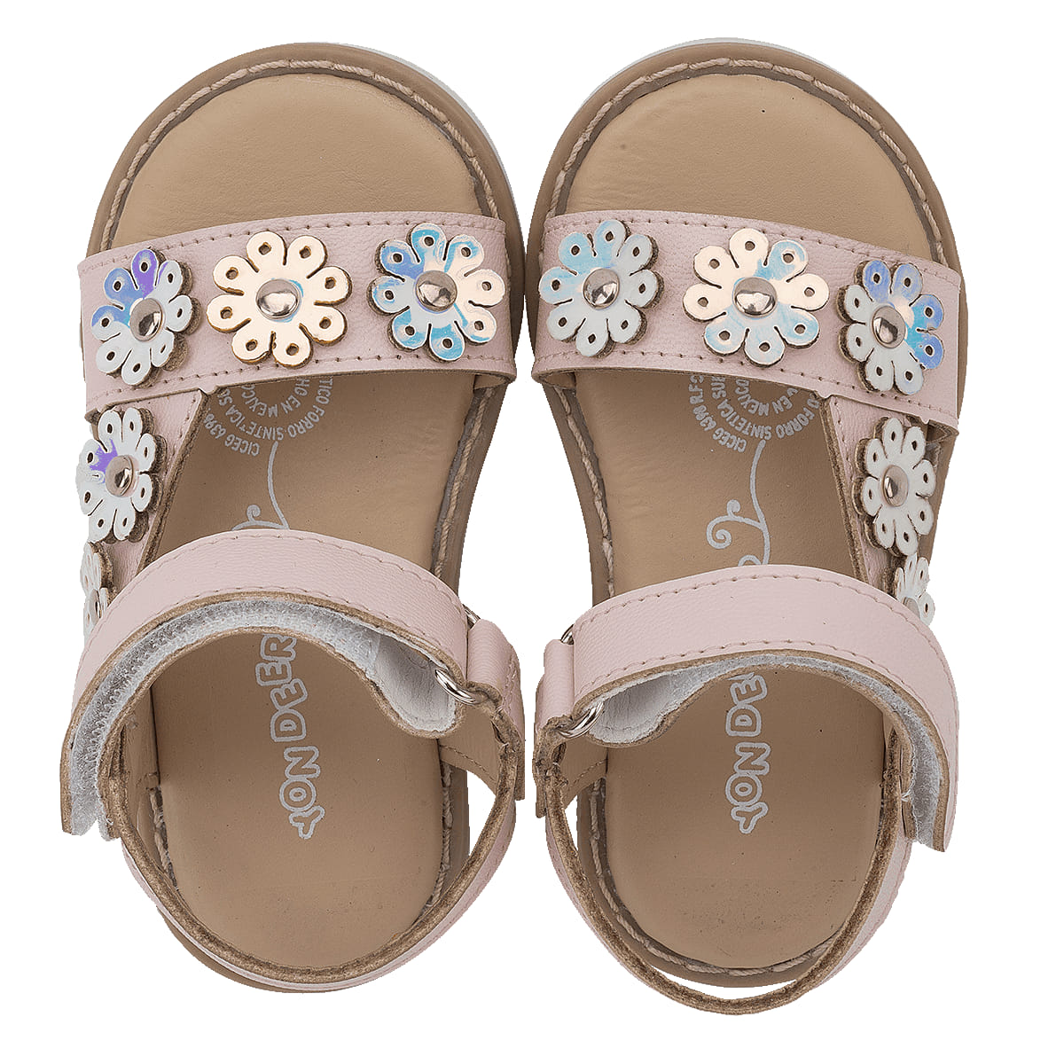 SANDALIA PISO INFANTIL YONDEER 2215-6 PETALO-OUTLET