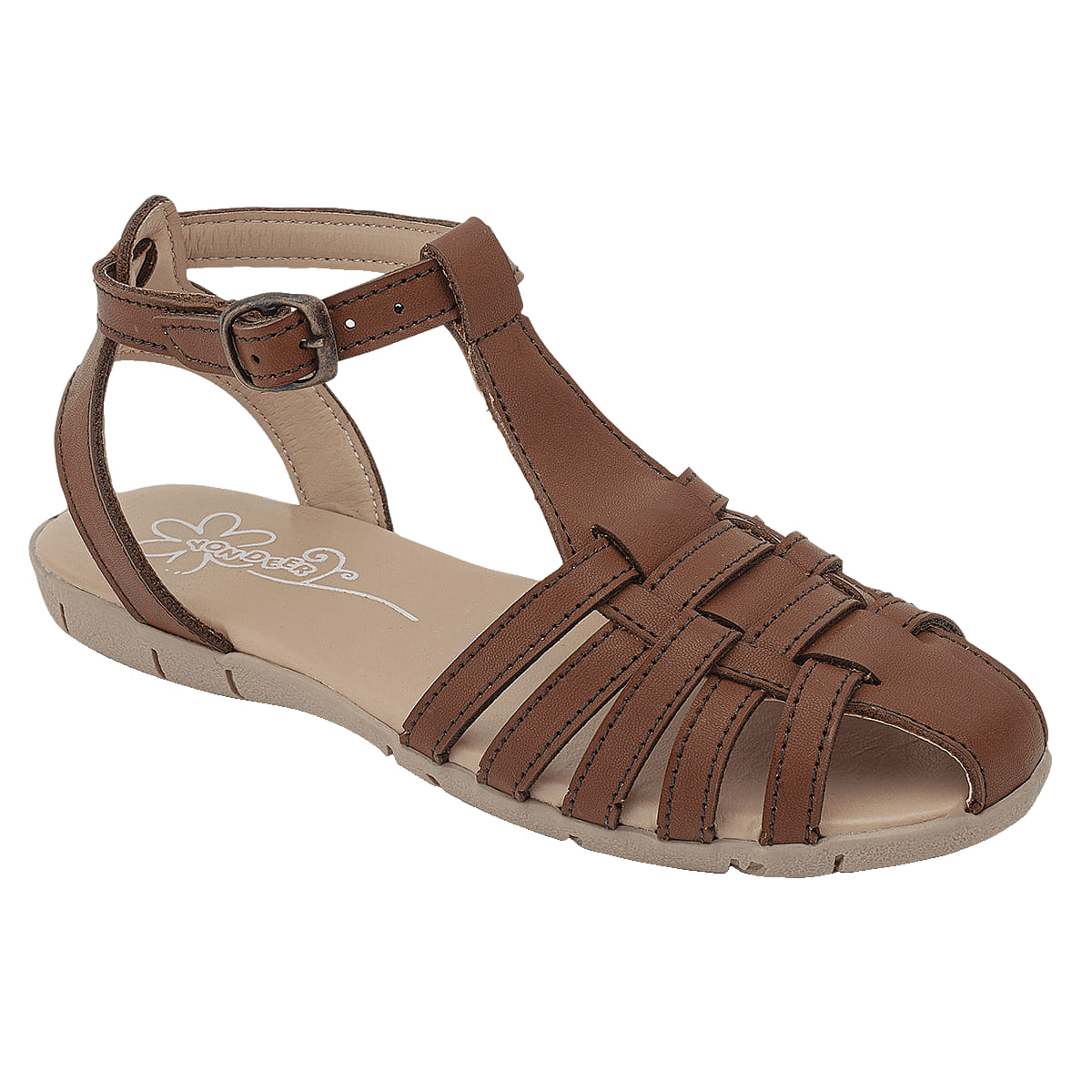 SANDALIA PISO INFANTIL YONDEER 2300-1 LADRILLO-OUTLET