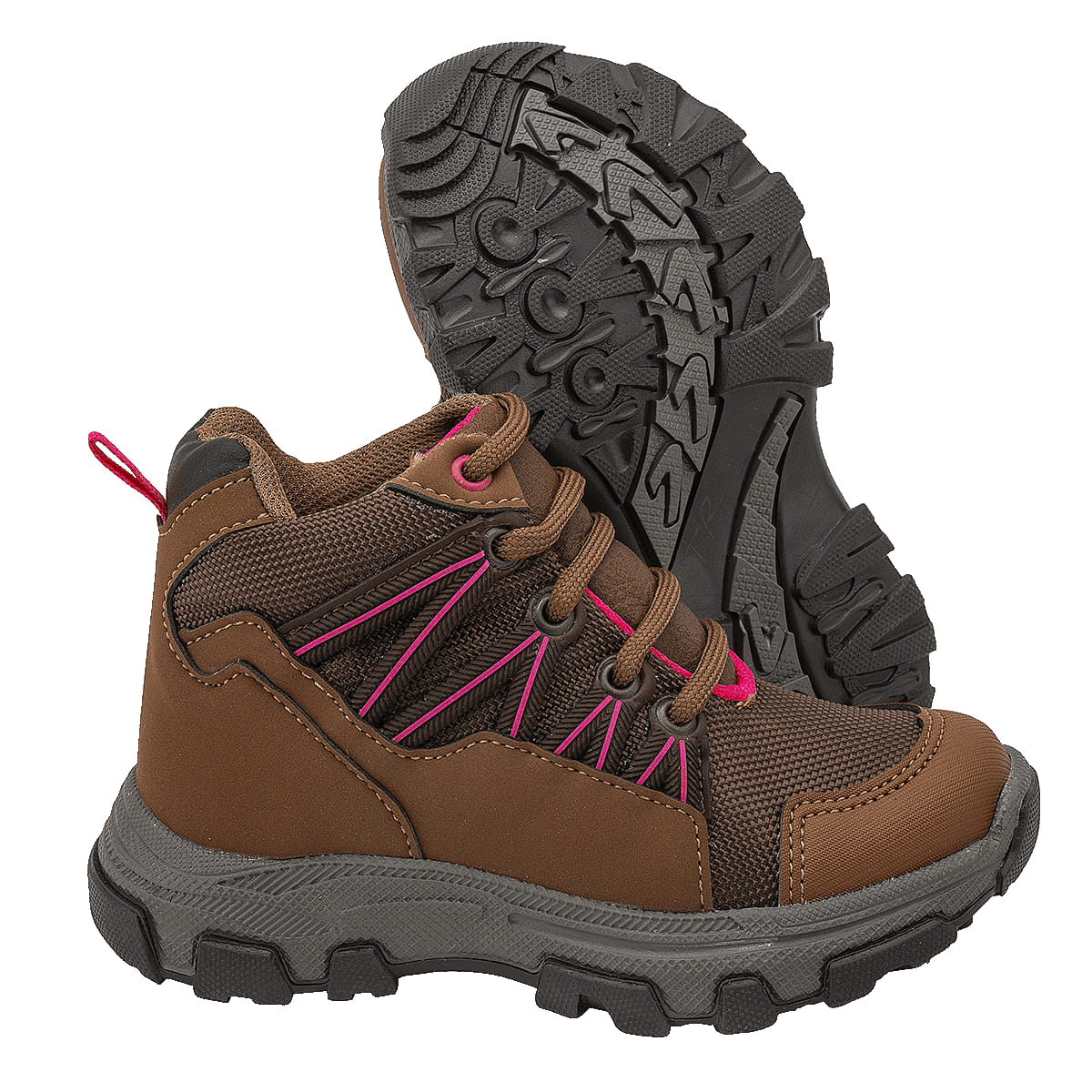 BOTA HIKING INFANTIL GUANY 2307-2 CAJETA/FIUSHA-OUTLET