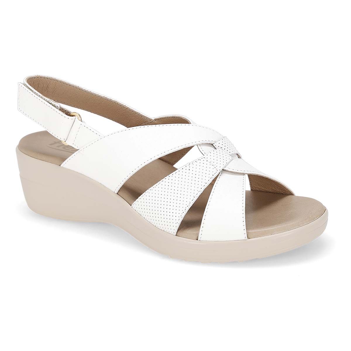 SANDALIA MUJER FLEXI DAMA 116009 BLANCO -OUTLET