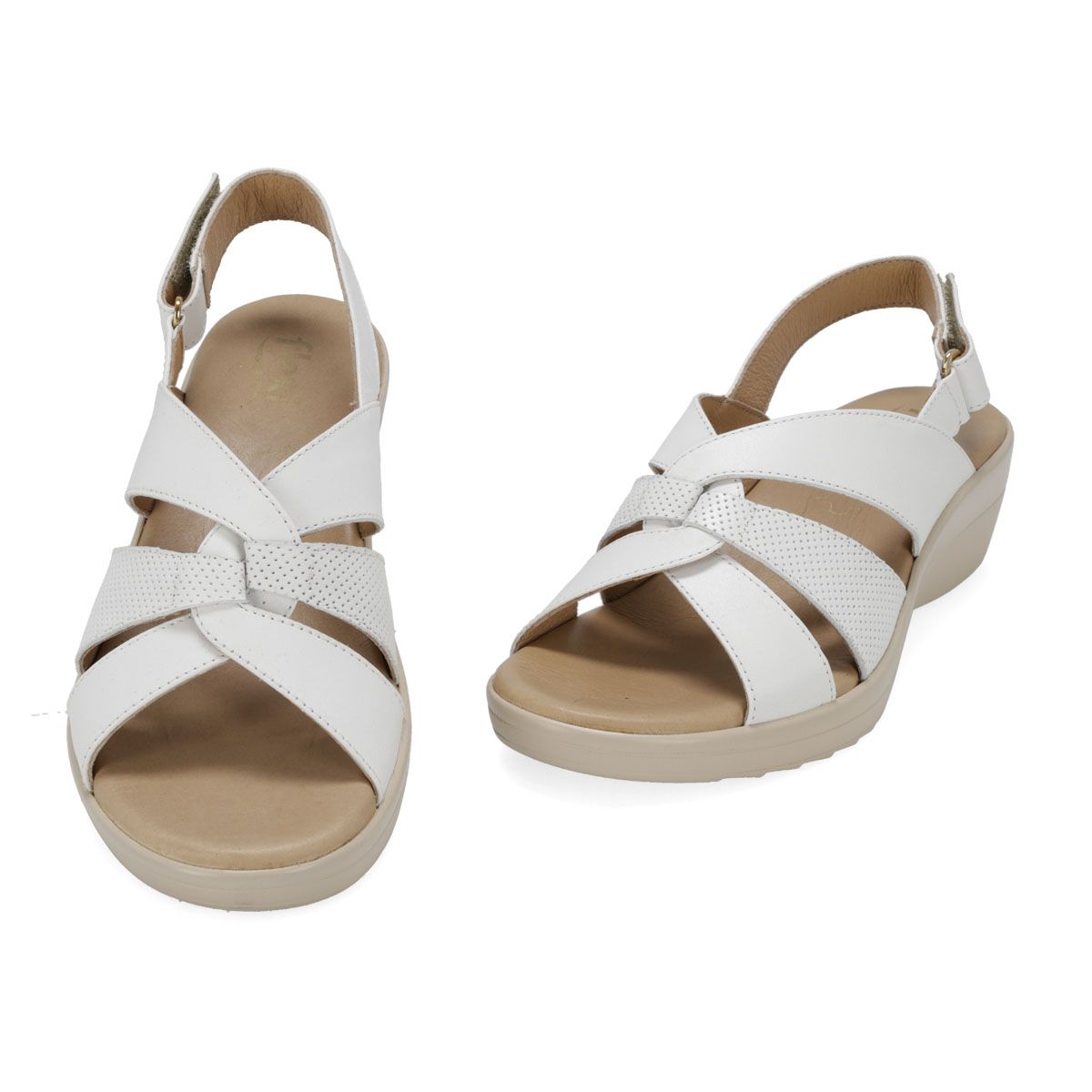 SANDALIA MUJER FLEXI DAMA 116009 BLANCO -OUTLET
