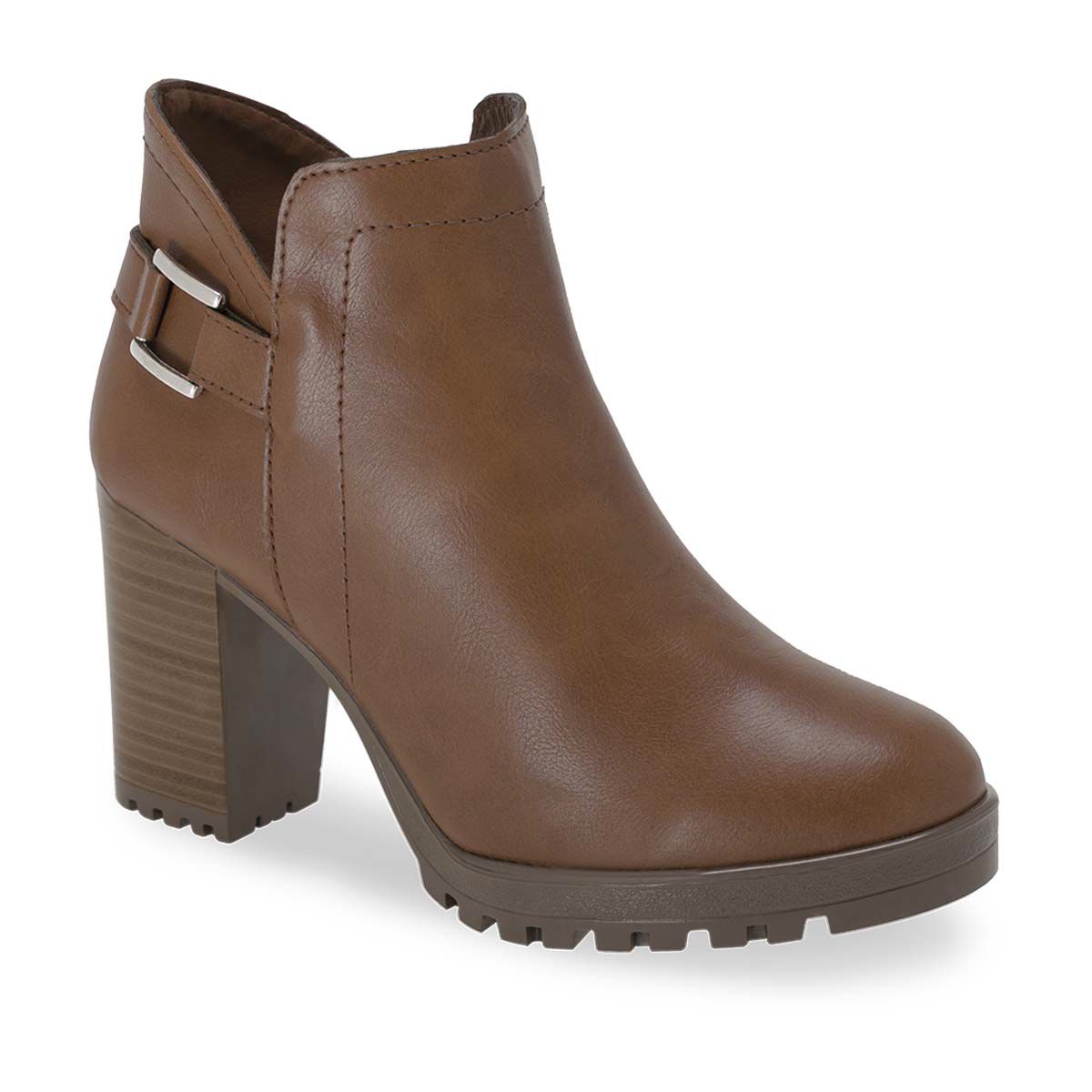 BOTIN TACON MUJER LIZETTE SHOES 3002 TAN-OUTLET