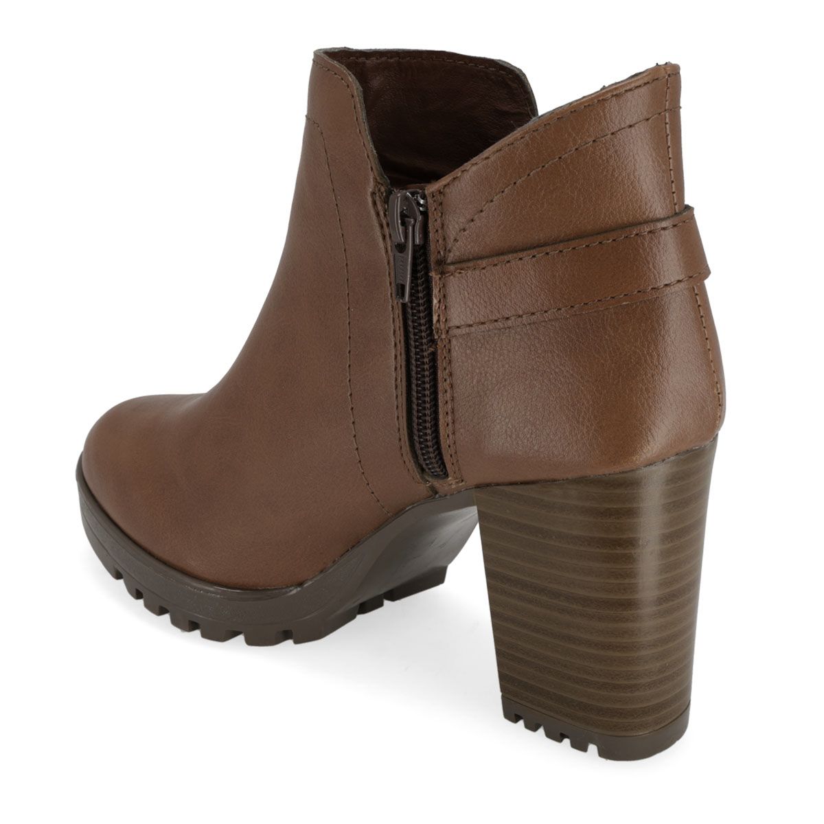 BOTIN TACON MUJER LIZETTE SHOES 3002 TAN-OUTLET