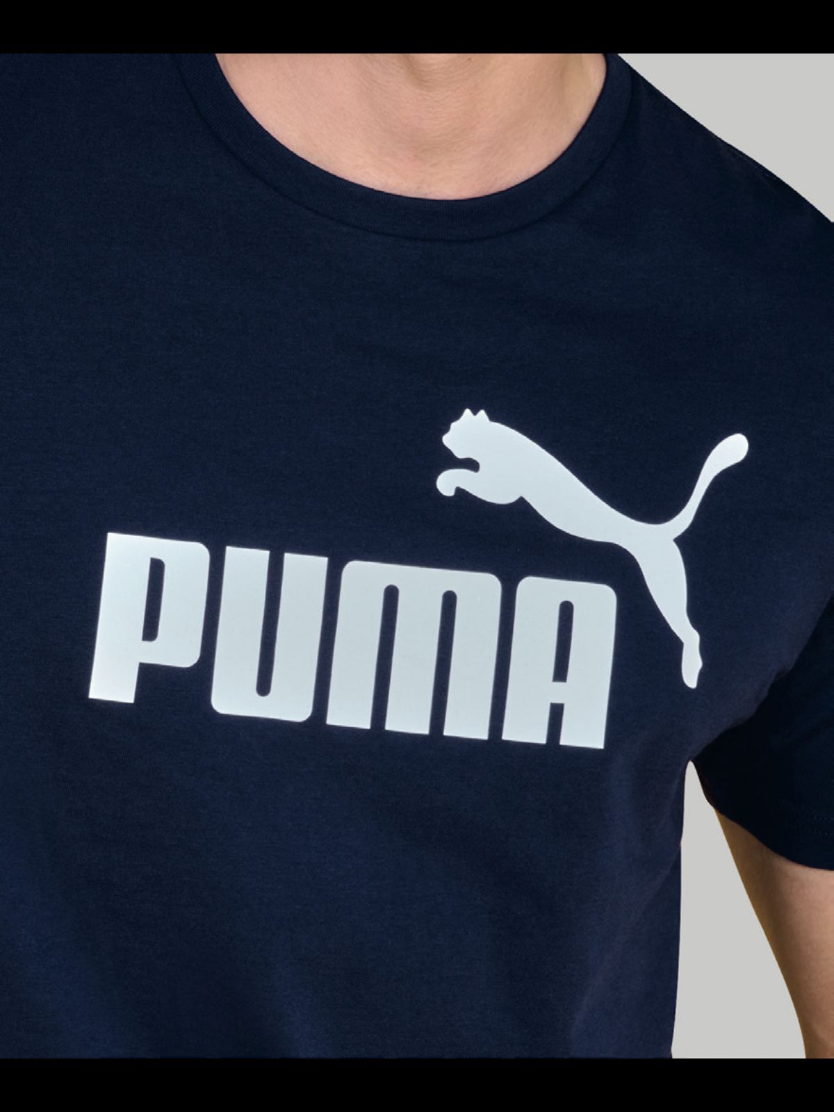 PLAYERA HOMBRE PUMA WEAR 58666606 MARINO-OUTLET