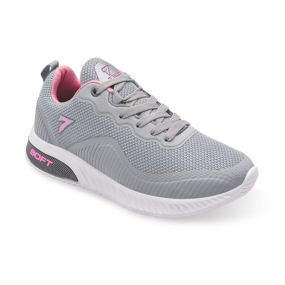 DEPORTIVO MUJER SPORT TIME 0236-6 GRIS/ROSA