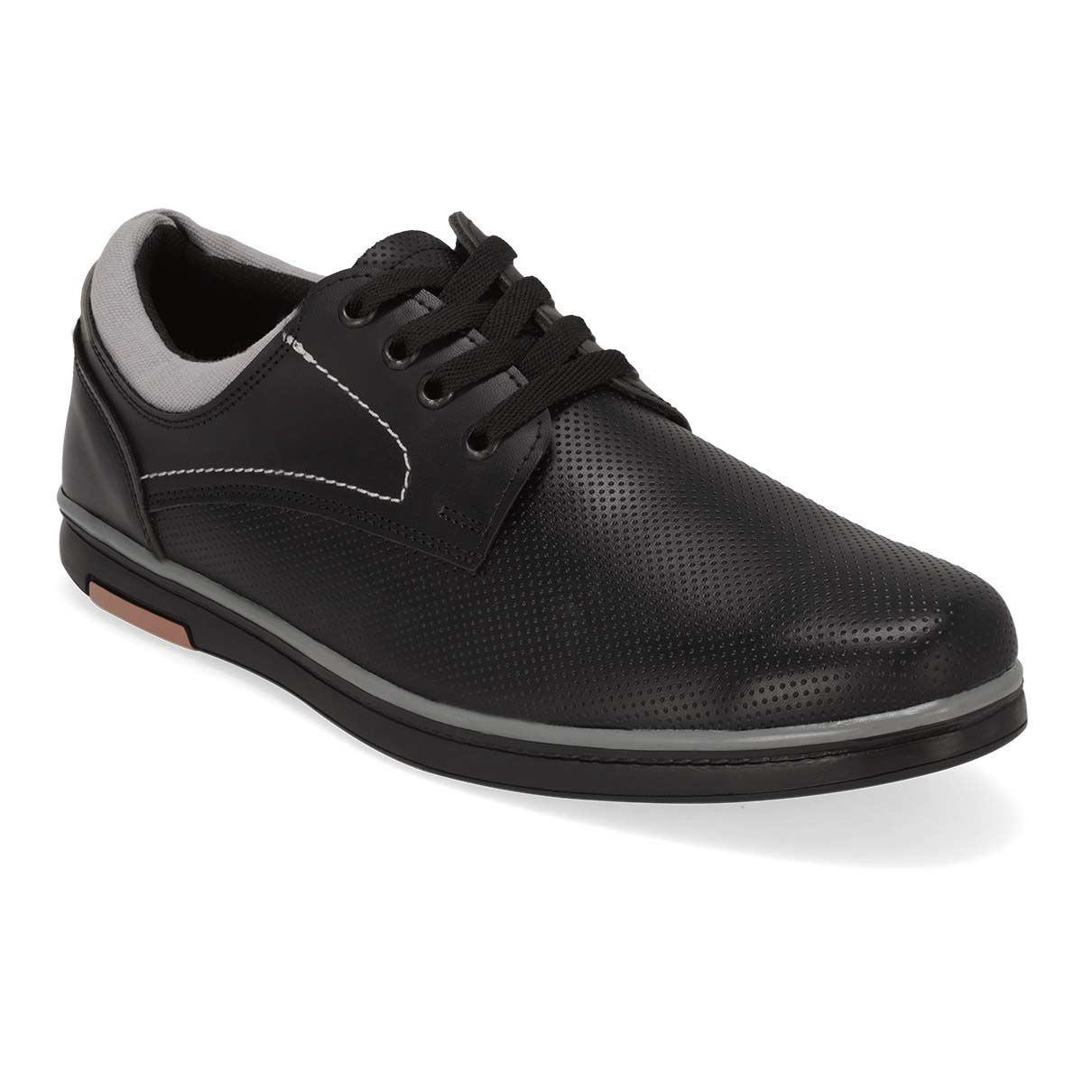 CASUAL HOMBRE ADRIANO BORZANI 270 NEGRO