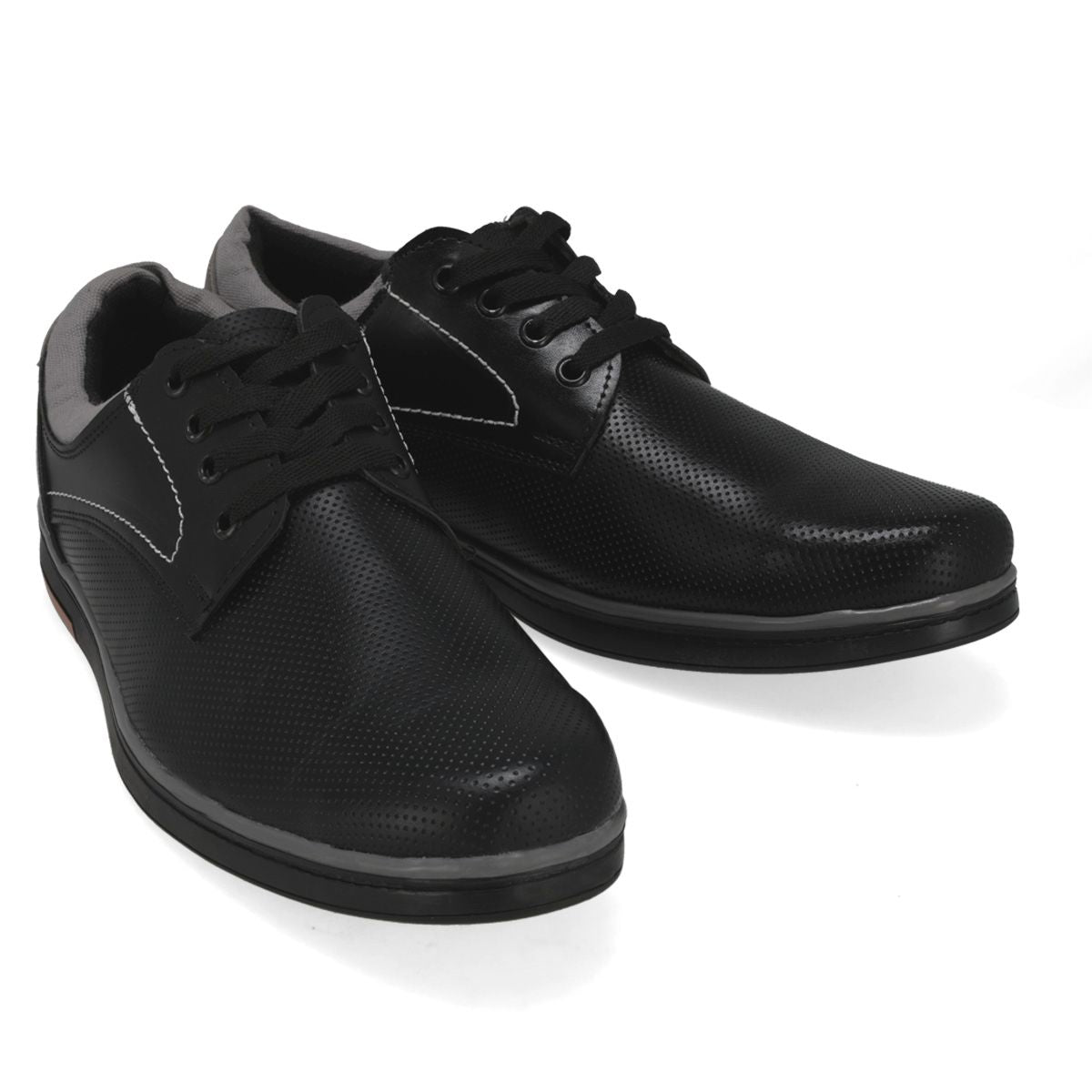 CASUAL HOMBRE ADRIANO BORZANI 270 NEGRO-OFERTA