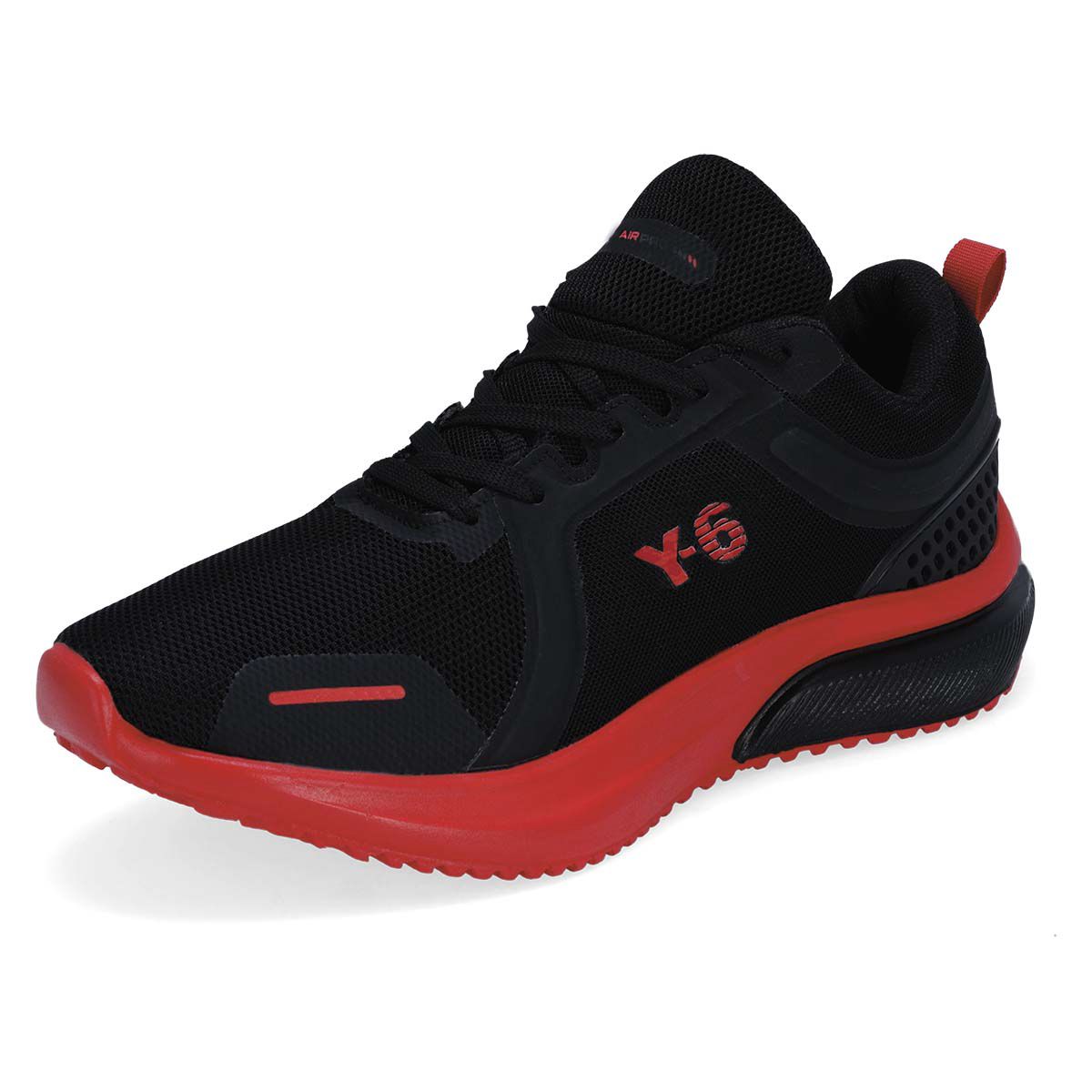 DEPORTIVO HOMBRE Y-6 655 NEGRO/ROJO-OUTLET