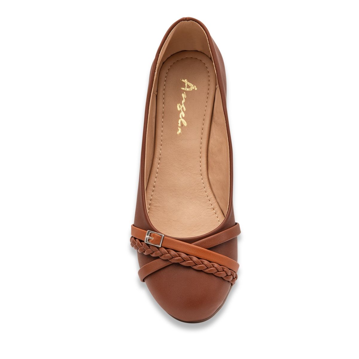 BALLERINA MUJER ANGELA 240 TAN-OUTLET
