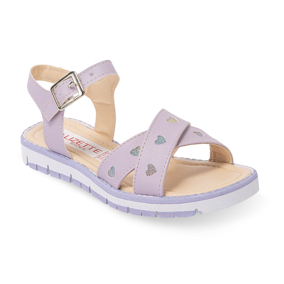 SANDALIA PISO INFANTIL LIZETTE SHOES 2035 LILA-OUTLET