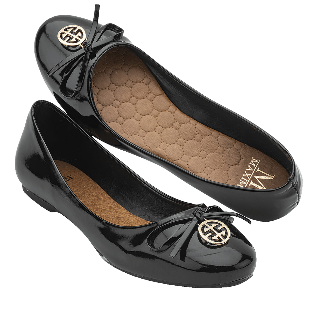 BALLERINA MUJER MAXIM 312 NEGRO-OUTLET