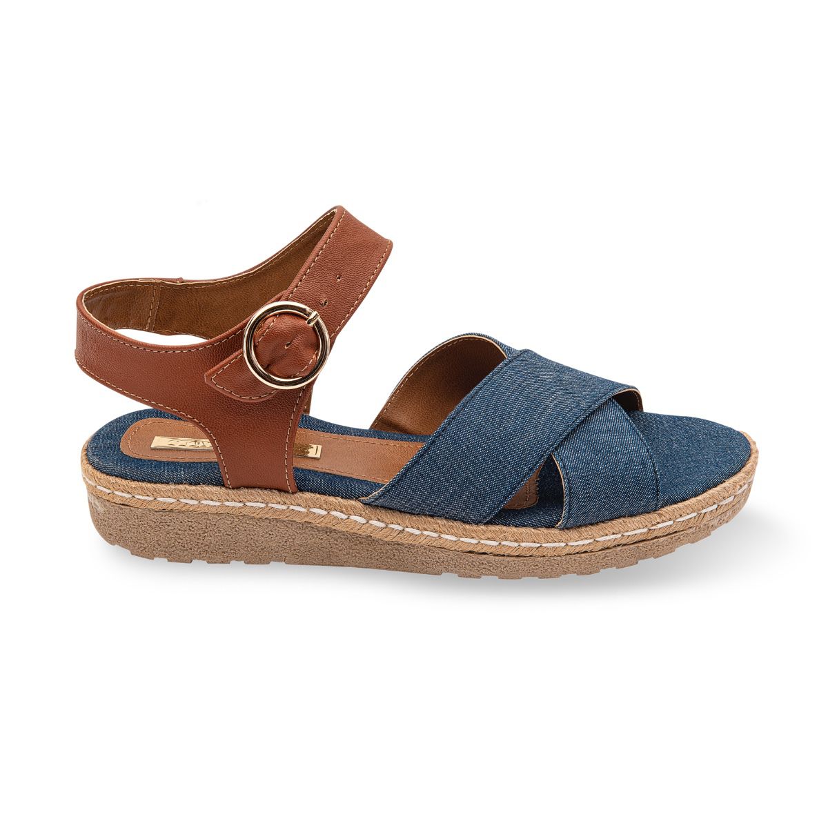 SANDALIA PISO MUJER MAXIM 780 MEZCLILLA-OUTLET