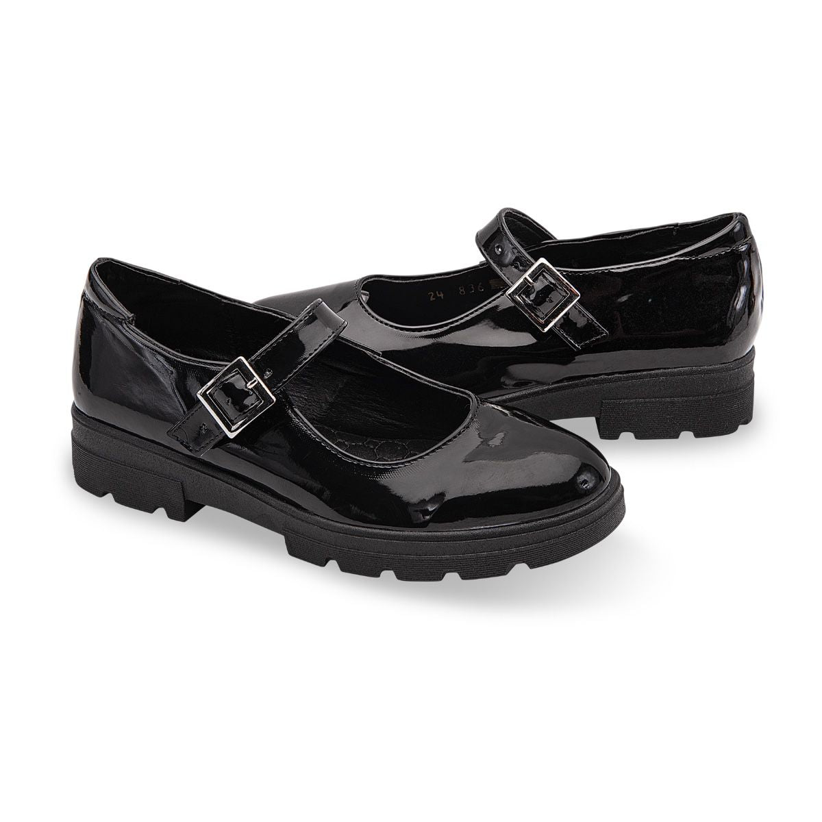 ESCOLAR MUJER MAXIM 836 NEGRO CHAROL-OUTLET
