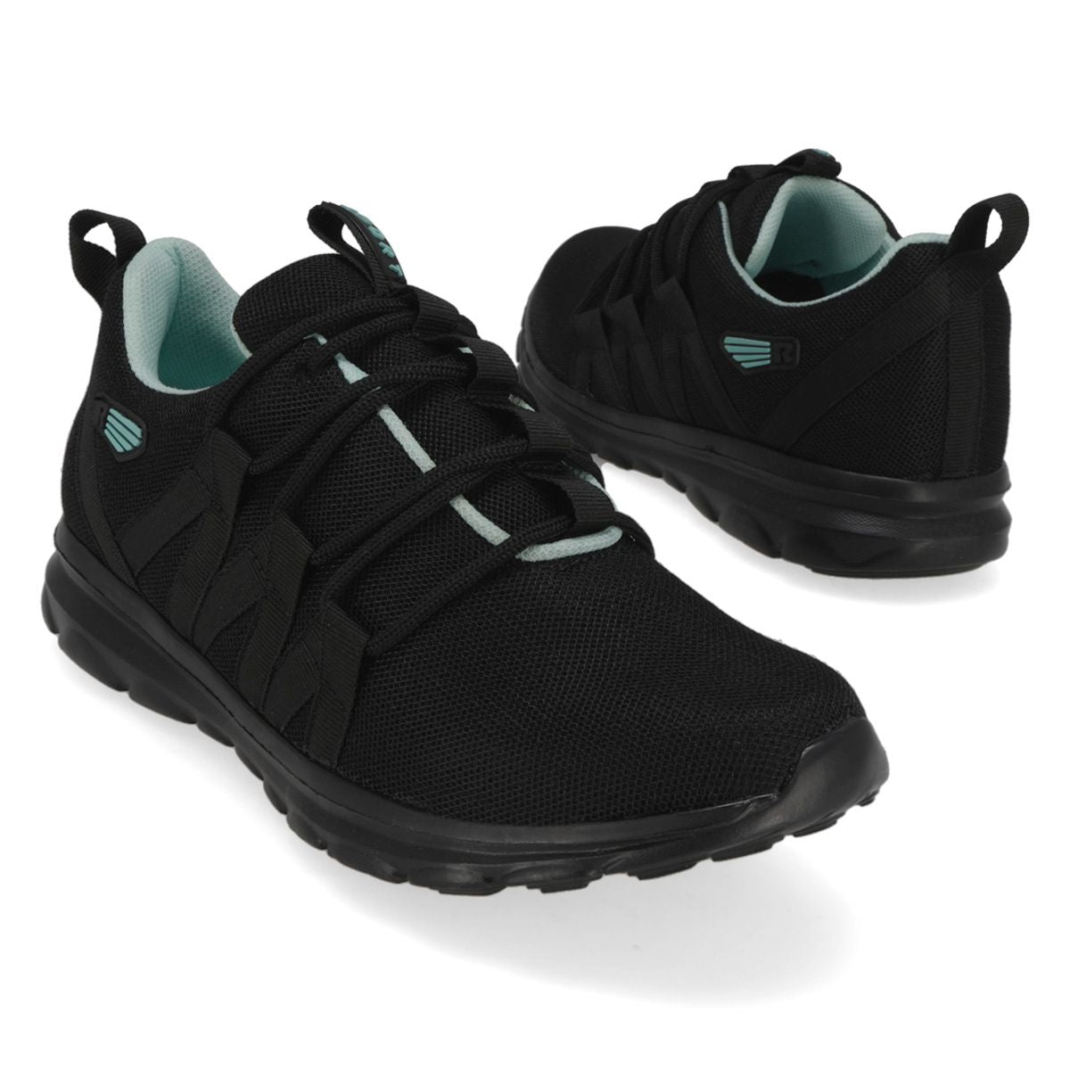 DEPORTIVO MUJER RUN PREMIUM 052 NEGRO/MENTA