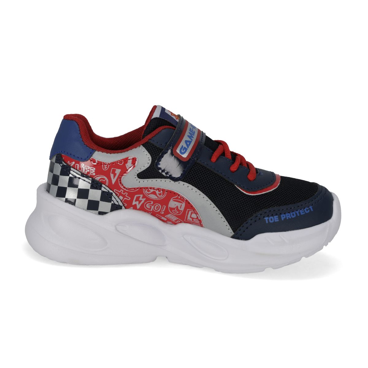 DEPORTIVO INFANTIL SUNS 531 MARINO/GRIS/ROJO -OUTLET