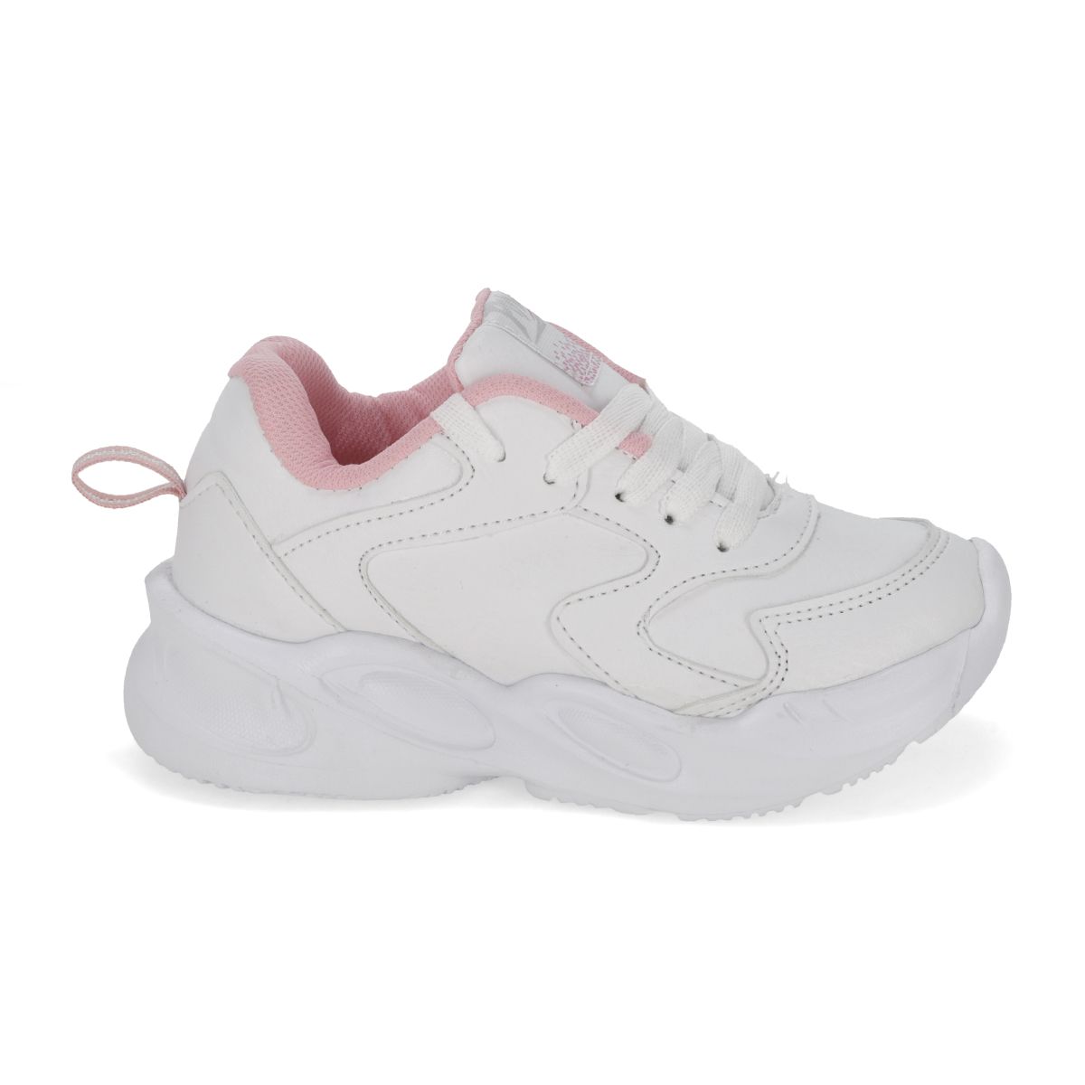DEPORTIVO INFANTIL PIYINS 510 BLANCO/ROSA-OUTLET