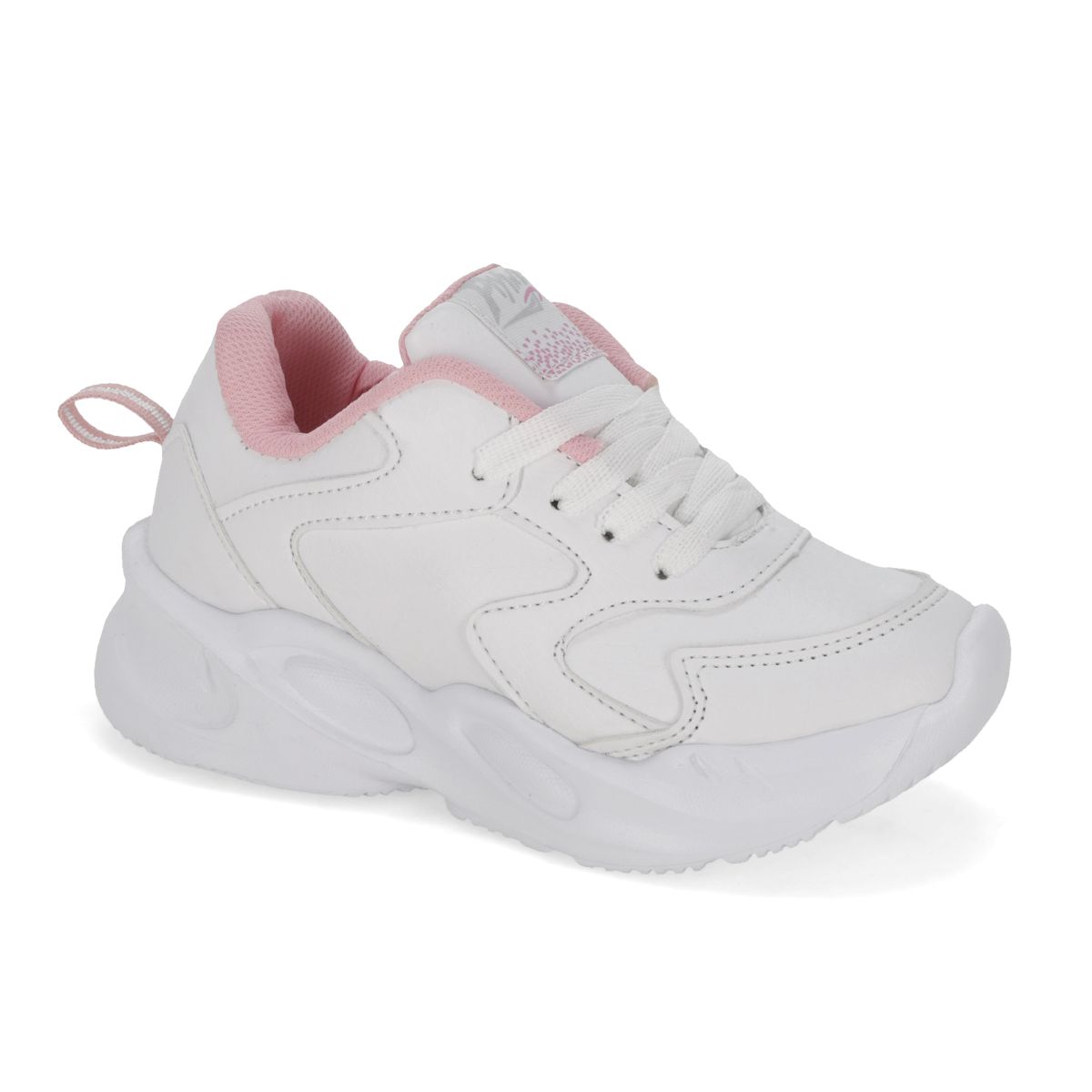 DEPORTIVO INFANTIL PIYINS 510 BLANCO/ROSA-OUTLET