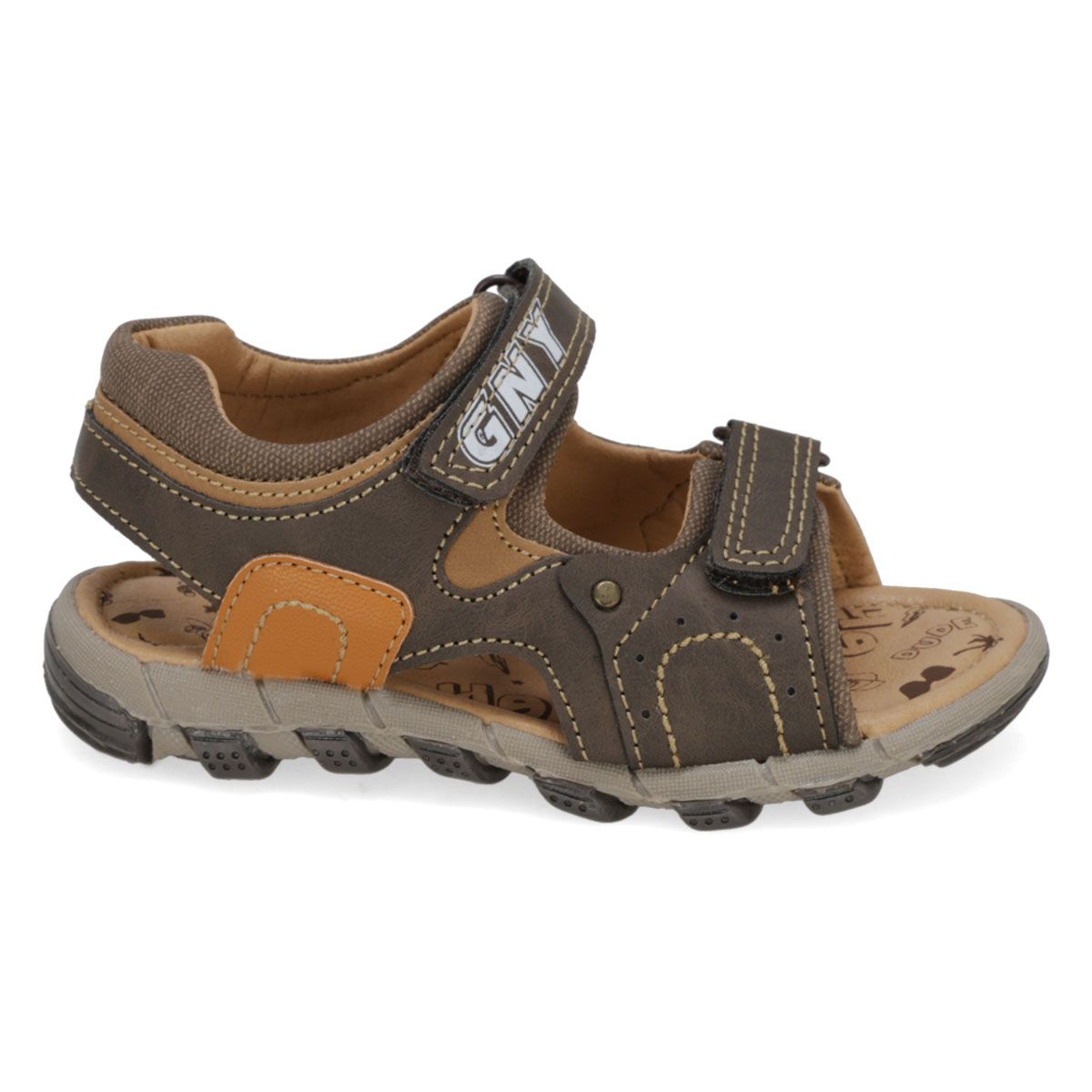 HUARACHE INFANTIL GUANY 1307-2 CHOCOLATE-OUTLET