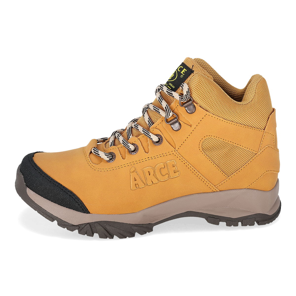 BOTA HIKING HOMBRE ARCE TRECK AMARILLO-OFERTA