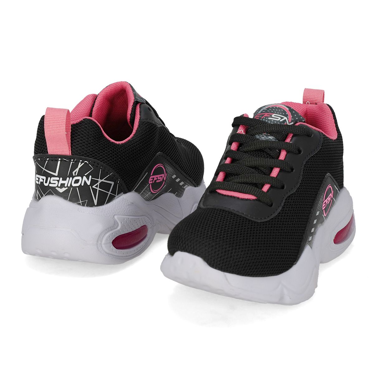 DEPORTIVO INFANTIL EFUSHION 022 NEGRO/FIUSHA-OUTLET