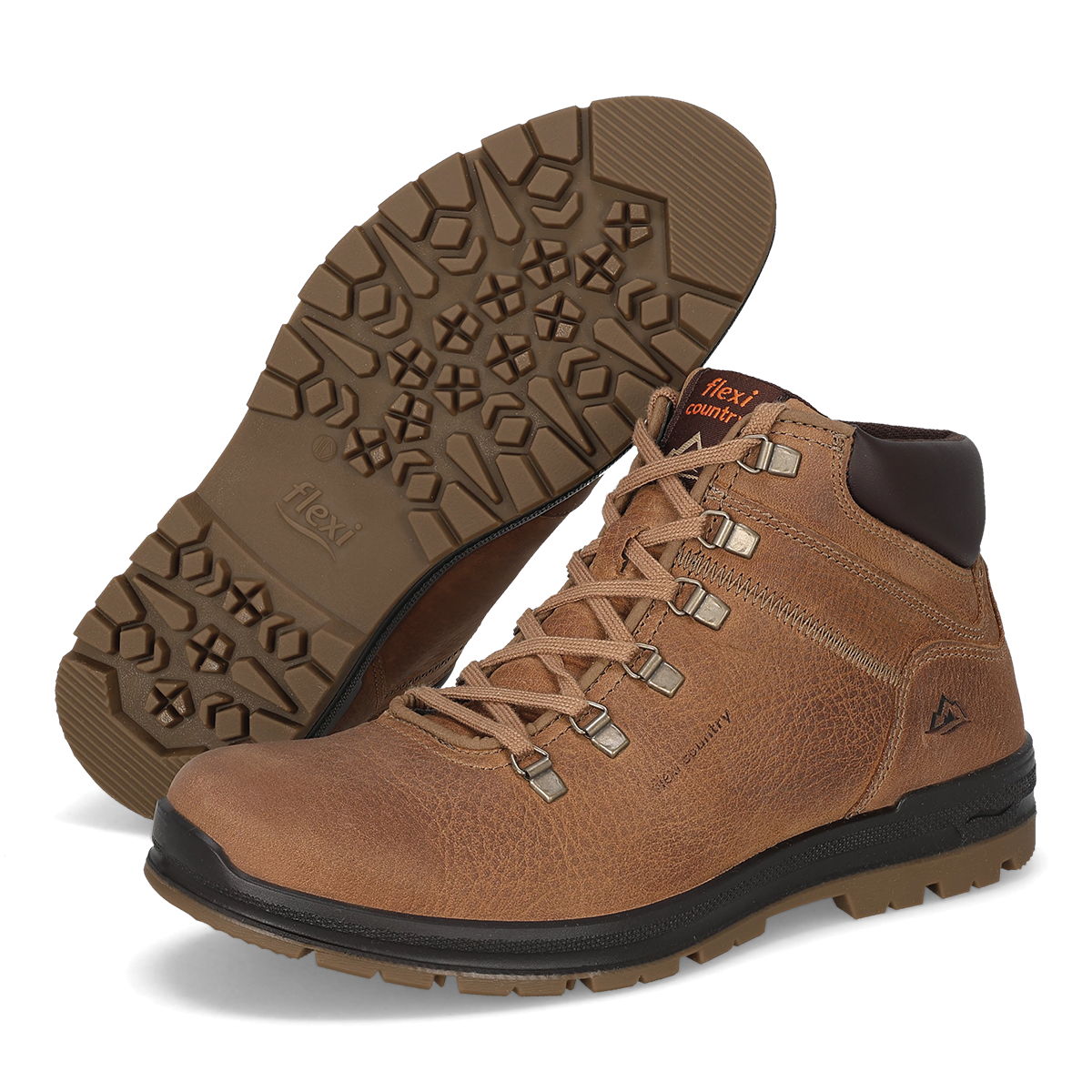 BOTA HIKING HOMBRE FLEXI CABALLERO 92105 OCRE-OFERTA
