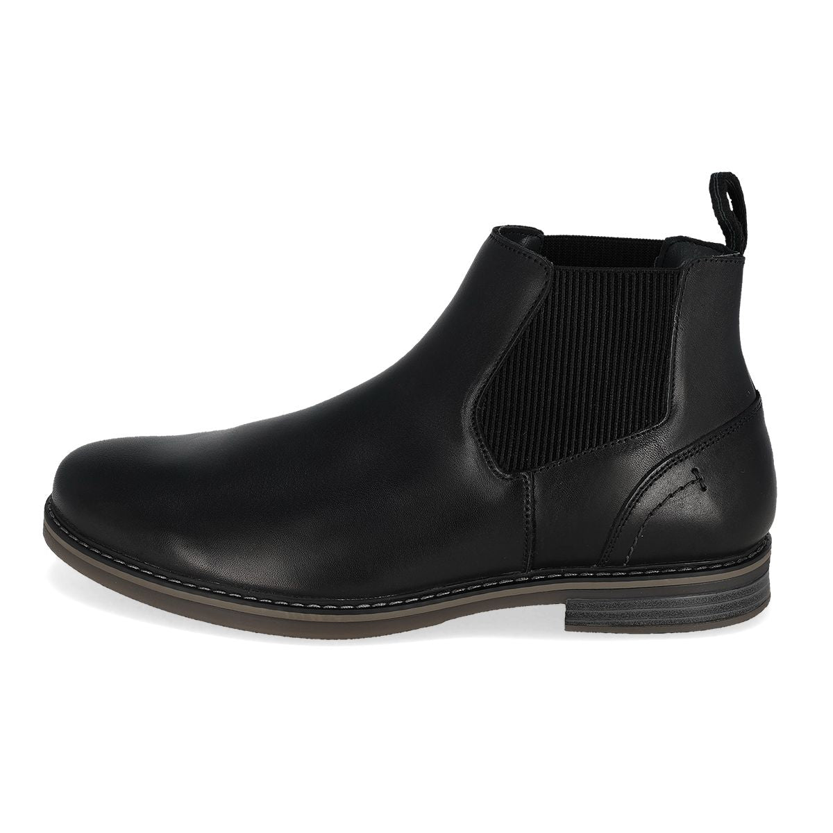 BOTIN CASUAL HOMBRE FLEXI CABALLERO 404604 NEGRO -PV25