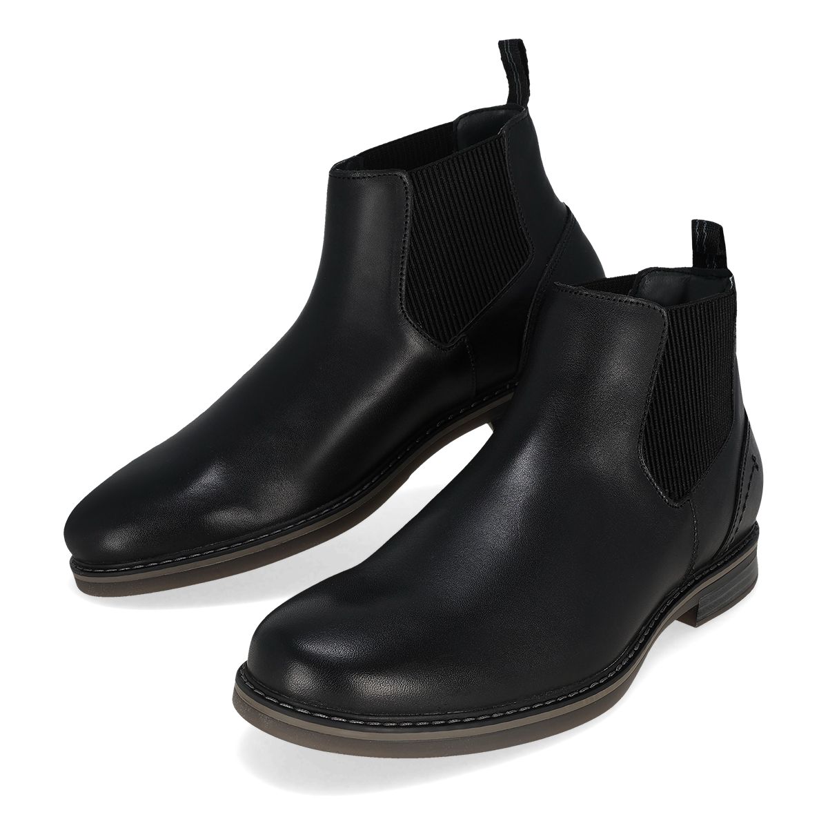 BOTIN CASUAL HOMBRE FLEXI CABALLERO 404604 NEGRO -PV25