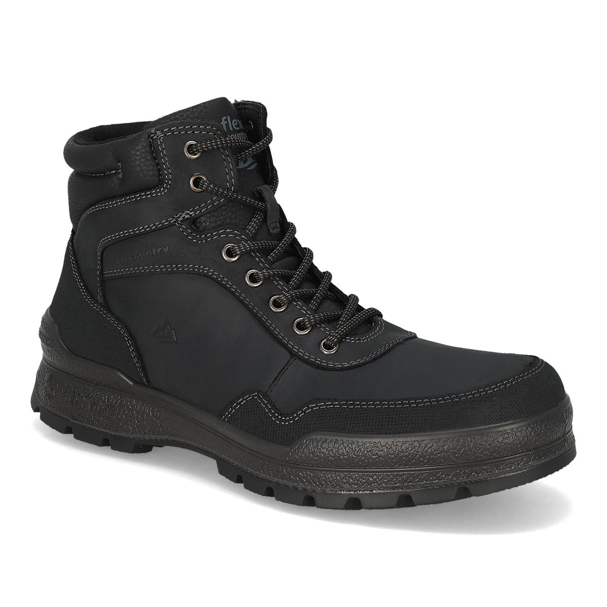 BOTA HIKING HOMBRE FLEXI CABALLERO 406003 NEGRO -OFERTA