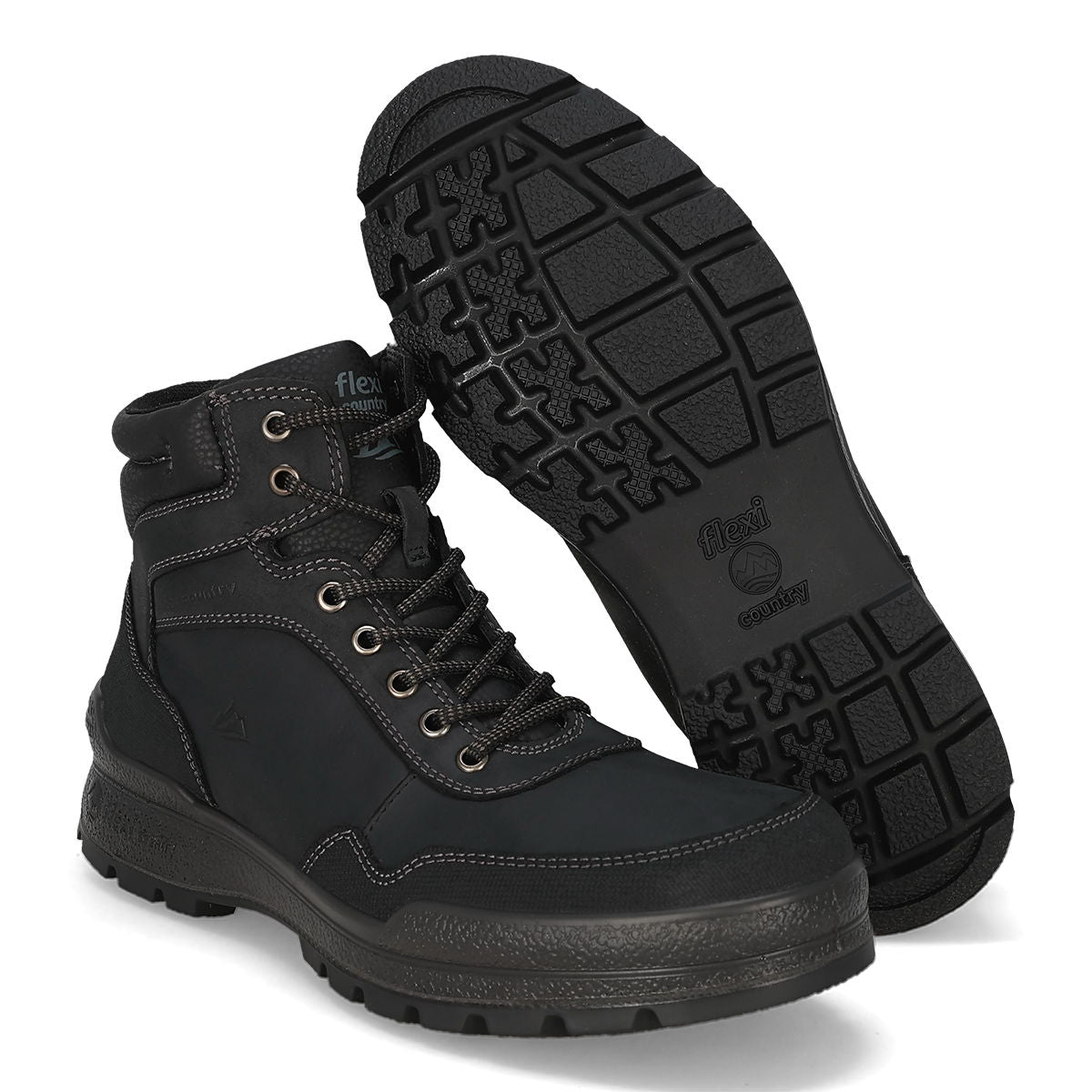 BOTA HIKING HOMBRE FLEXI CABALLERO 406003 NEGRO -OFERTA