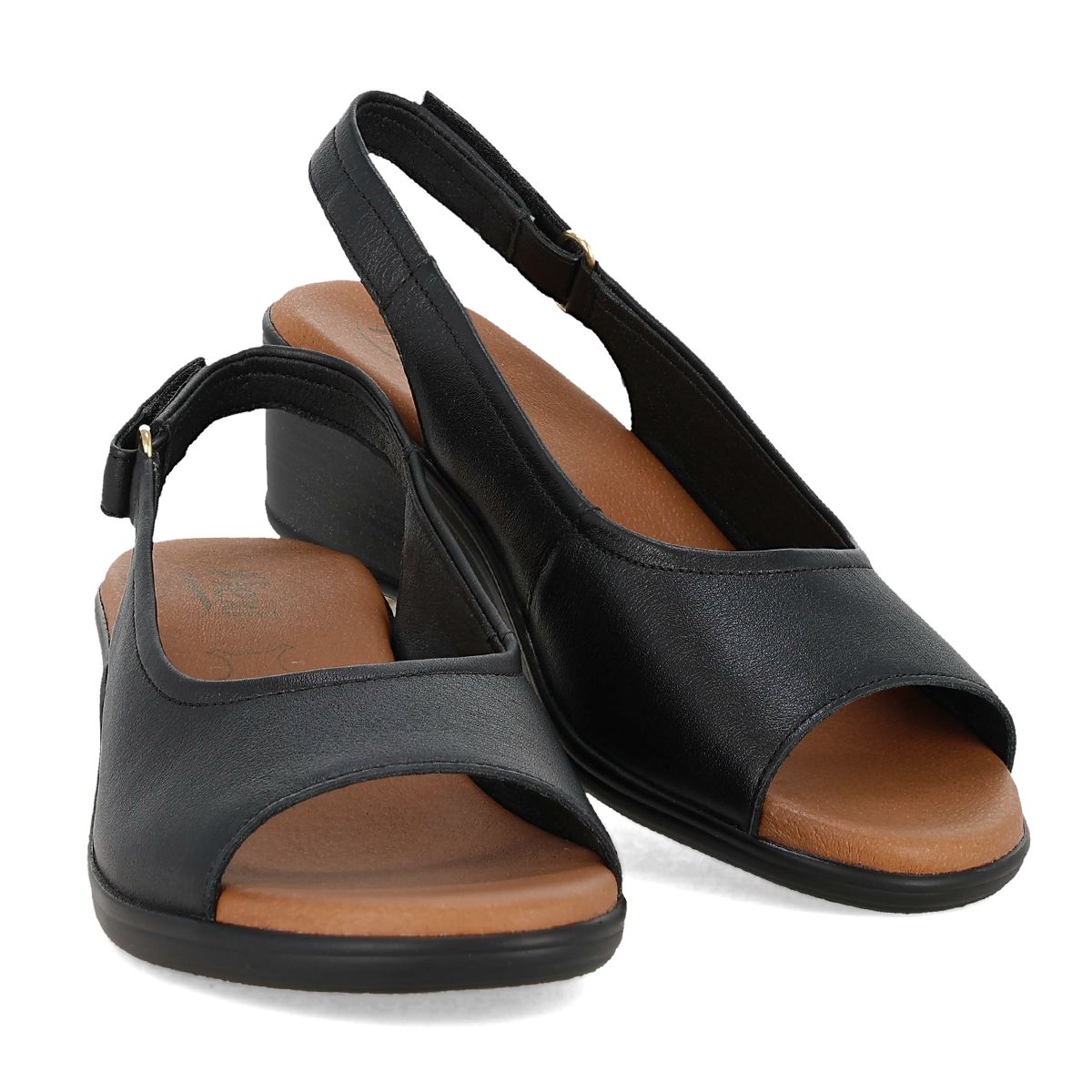SANDALIA MUJER FLEXI DAMA 123717 NEGRO
