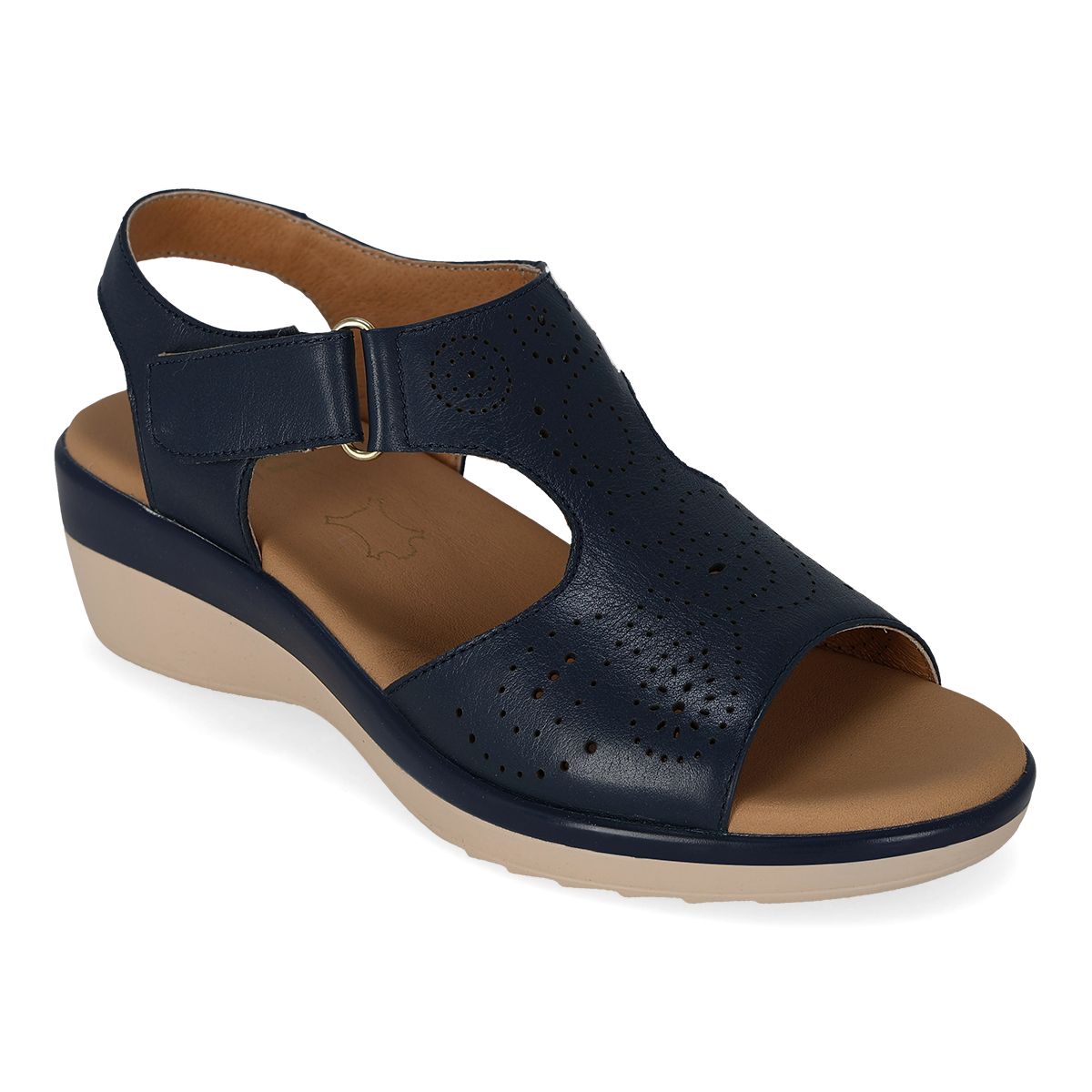 SANDALIA MUJER FLEXI DAMA 116013 MARINO -OUTLET