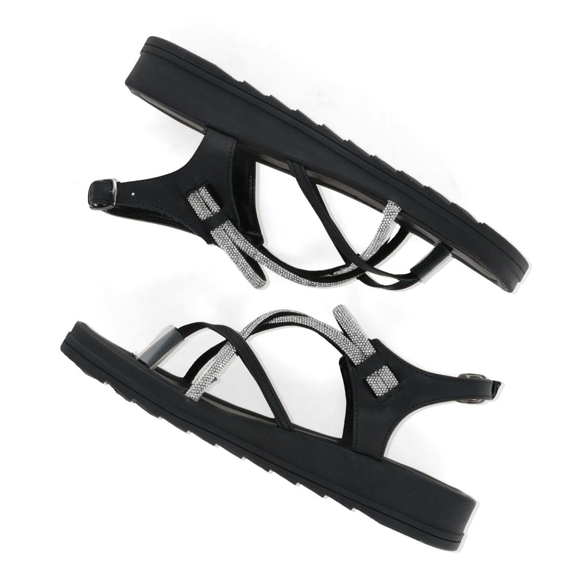 SANDALIA PISO MUJER VANNY'S 1791 NEGRO-OUTLET