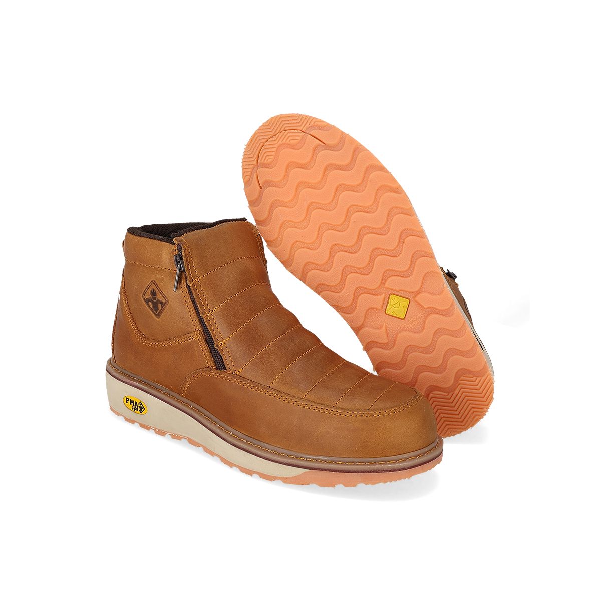 BOTA DE TRABAJO HOMBRE PMA 136 MIEL -OUTLET