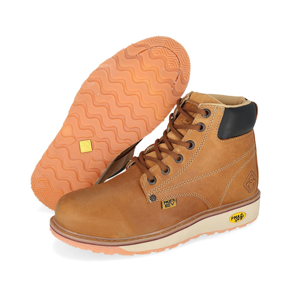 BOTA DE TRABAJO HOMBRE PMA 570 MIEL-OUTLET