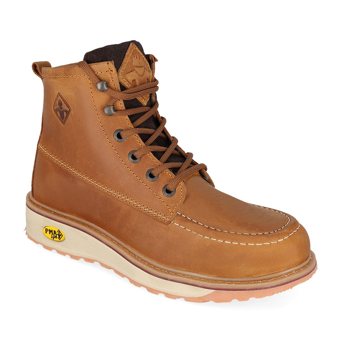 BOTA DE TRABAJO HOMBRE PMA 2334 MIEL -OUTLET